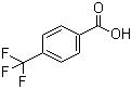 CAS # 455-24-3, 4-(Trifluoromethyl)benzoic acid, alpha,alpha,alpha-Trifluoro-p-toluic acid, 4-Carboxybenzotrifluoride
