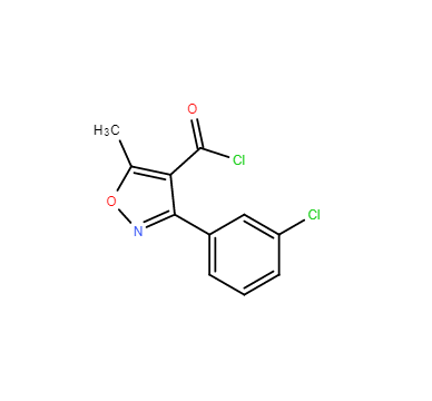 	3-(3-氯苯基)-5-甲基异恶唑-4-甲酰氯