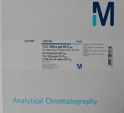 MERCK 默克TLC 硅胶60色谱板 1.05554