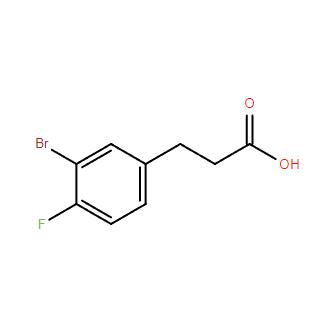 3-溴-4-氟苯丙酸  866862-24-0
