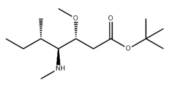 3R,4S,5S)-叔丁基3-甲氧基-5-甲基-4-(甲基氨基)庚酸酯