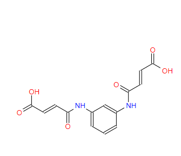 (Z)-4-[3-[[(Z)-3-carboxyprop-2-enoyl]amino]a。。。