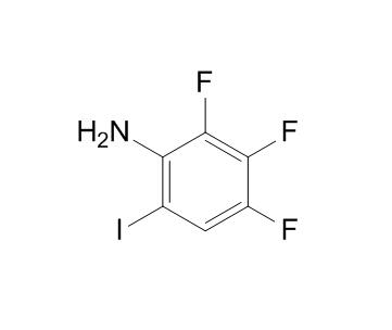 2,3,4-Trifluoro-6-iodobenzenamine