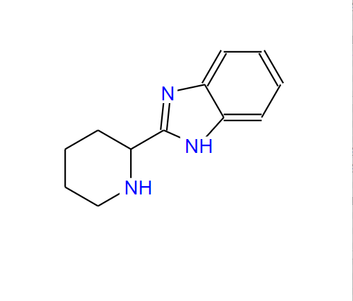 2-(2-哌啶基)-1H-苯并咪唑