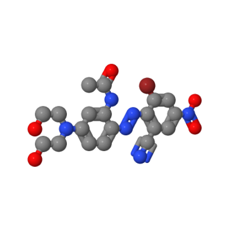 N-[5-[二(2-羟乙基)氨基]-2-[(2-溴-6-氰基-4-硝基苯基)偶氮]苯基]乙酰胺