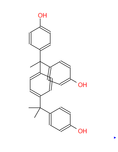 Α,Α,Α'-三(4-羟苯基)-1-乙基-4-异丙苯