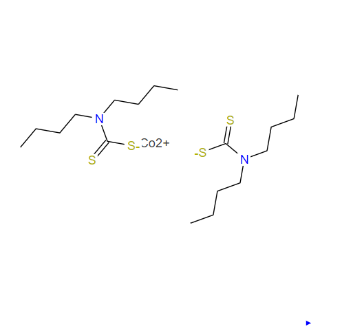 bis(dibutyldithiocarbamato-S,S')cobalt