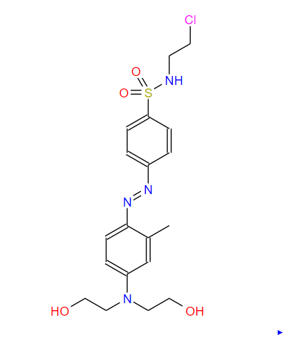 对[[4-[二(2-羟基乙基)氨基]-邻甲苯基]偶氮]-N-(2-氯乙基)苯磺酰胺