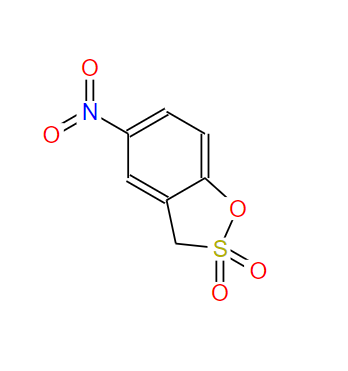 5-硝基-3H-1,2-苯并氧硫杂环戊烯 2,2-二氧化物