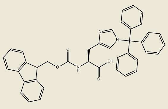 N-Fmoc-N'-三苯甲基-L-组氨酸