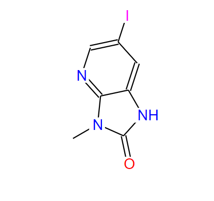 1,3-二氢-6-碘-3-甲基-2H-咪唑并[4,5-B]吡啶-2-酮