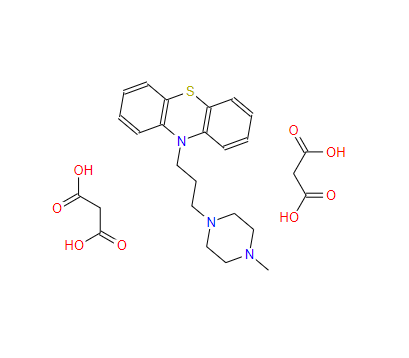 10-[3-(4-甲基哌嗪-1-基)丙基]-10H-吩噻嗪二丙二酸盐