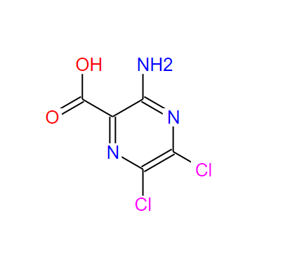 3-氨基-5,6-二氯吡嗪-2-羧酸