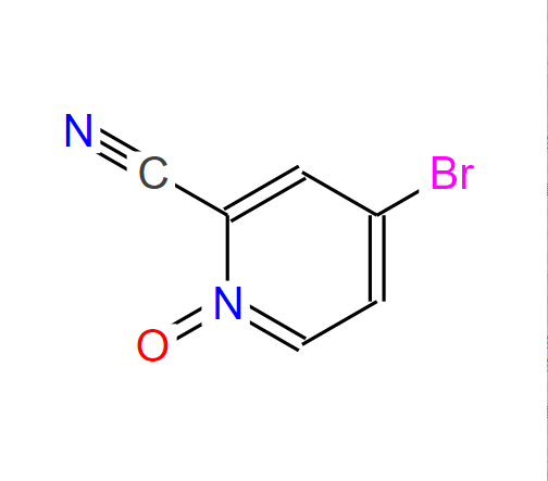 4-溴-2-氰基吡啶 1-氧化物