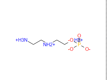 N-(2-ammonioethyl)ethane-1,2-diammonium phosphate