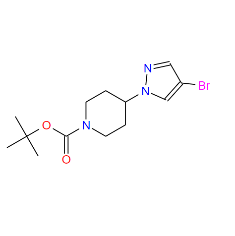 4-(4-溴吡唑-1-基)哌啶-1-甲酸叔丁酯