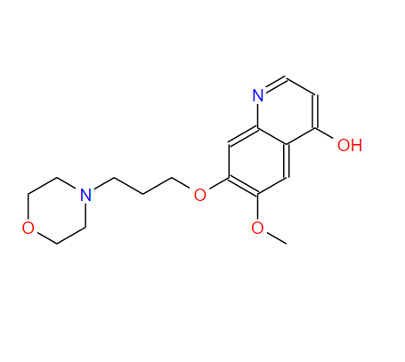 6-甲氧基-7-[3-(4-吗啉基)丙氧基]-4-羟基喹啉