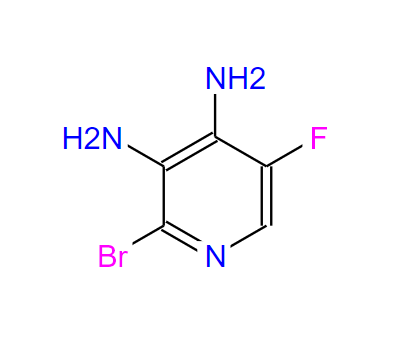 2-溴-3,4-二氨基-5-氟吡啶