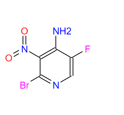 2-溴-5-氟-3-硝基吡啶-4-胺