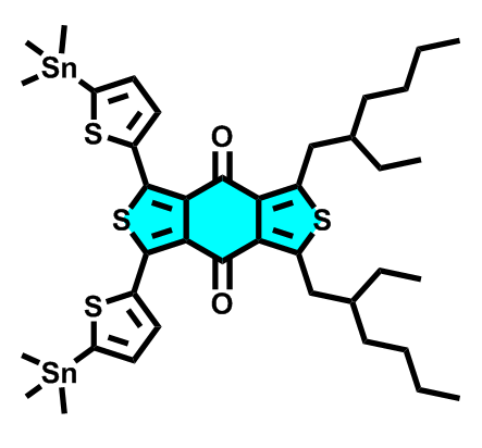 ?2111948-40-2 ；双(2-乙基己基)-(5-(三甲基锡基)噻吩基)苯并二噻吩-二酮