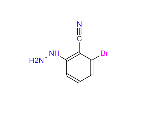 2-溴-6-肼基苯甲腈