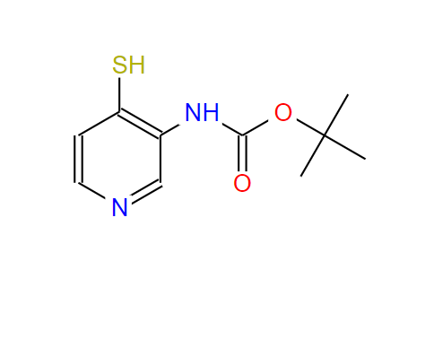 4-疏基吡啶-3-氨基甲酸叔丁酯