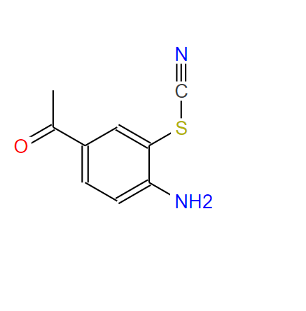 1-(4-氨基-3-硫代氰酰基苯基)乙酮