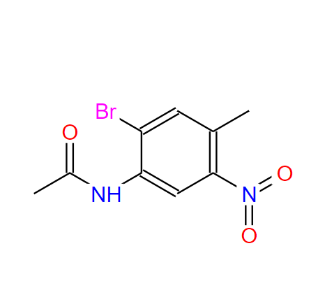 N-(2-溴-4-甲基-5-硝基苯基)乙酰胺