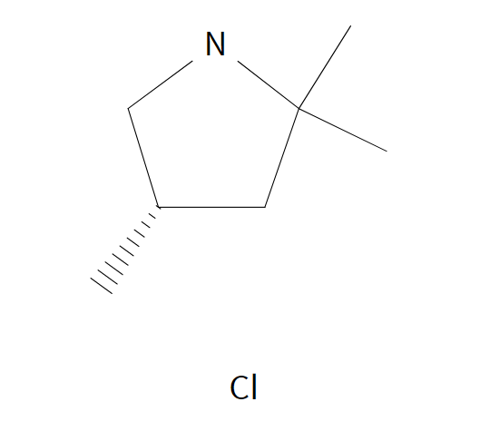 (S)-2,2,4-三甲基吡咯烷盐酸盐