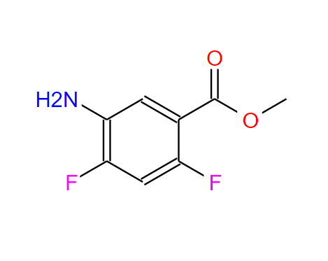 5-氨基-2,4-二氟苯甲酸甲酯