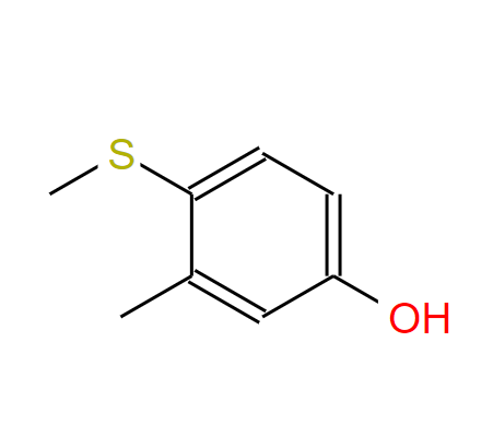 3120-74-9；3-甲基-4-甲硫基苯酚