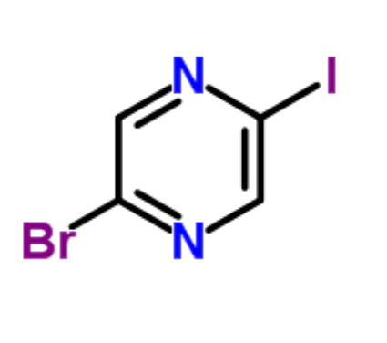 2-溴-5-碘吡嗪