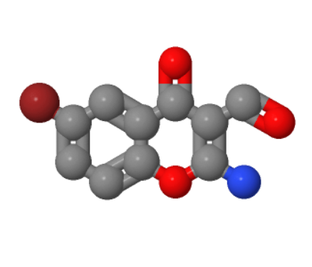 2-氨基-6-溴-4-氧-4H-1-苯并吡喃-3-甲醛