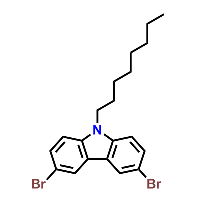 3,6-二溴-9-辛基咔唑