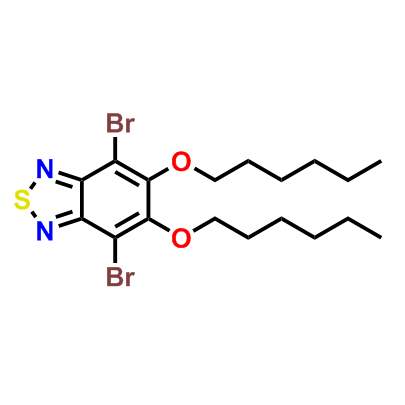 4,7-二溴-5,6-双(己氧基)苯并[C][1,2,5]噻二唑