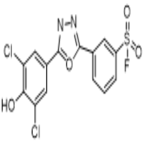 3- [5- (3，5-二氯- 4-羟基苯基)- 1，3，4-噁二唑- 2-基]苯磺酰氟