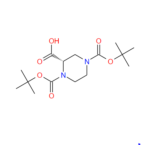 (S)-1,4-双(叔丁氧羰基)哌嗪-2-羧酸