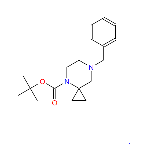 叔-丁基7-苯甲基-4,7-二氮杂螺[2.5]辛烷-4-甲酸基酯