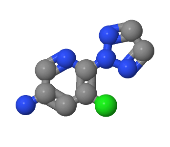 5-氯-6-(2H-1,2,3-三氮唑-2-基)吡啶-3-胺