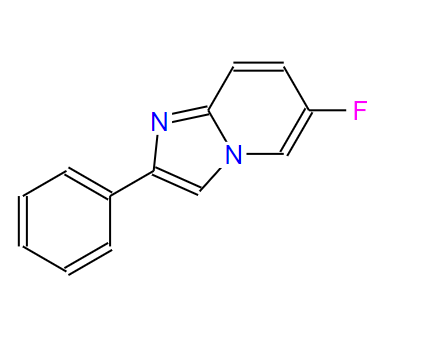 2-苯基-6-氟咪唑并(1,2,A)吡啶