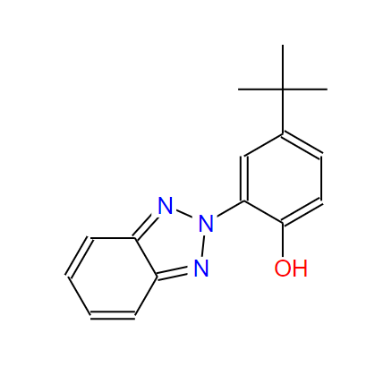 3147-76-0；2-(2H-苯并三唑-2-基)-4-(1,1-二甲基乙基)-苯酚