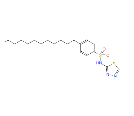 4-十二烷基-N-(1,3,4-噻二唑-2-基)苯磺酰胺
