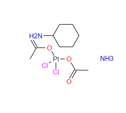 顺式-二氯-反式-二乙酸-氨-环己胺合铂