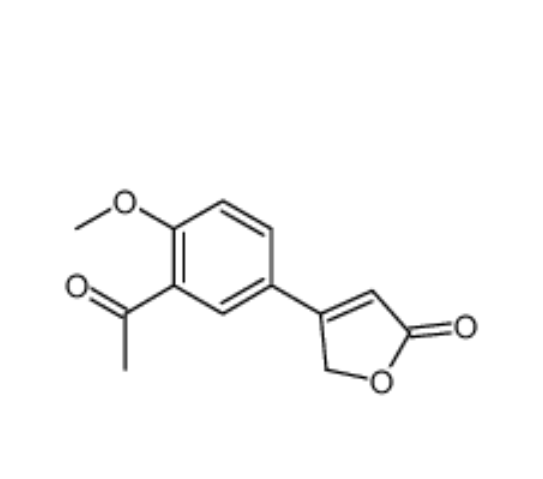 4-(3-acetyl-4-methoxyphenyl)furan-2(5H)-one