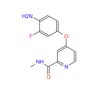 4-(4-氨基-3-氟苯氧基)吡啶-2-羧酸甲胺