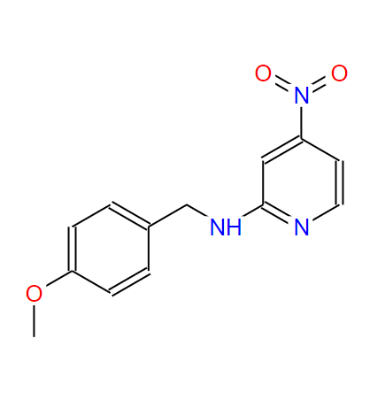 2-(4-甲氧基苄基)氨基-4-硝基吡啶