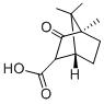 CAS 登录号：18530-30-8， (1R,2S,4R)-4,7,7-三甲基-3-氧代-双环[2.2.1]庚烷-2-羧酸