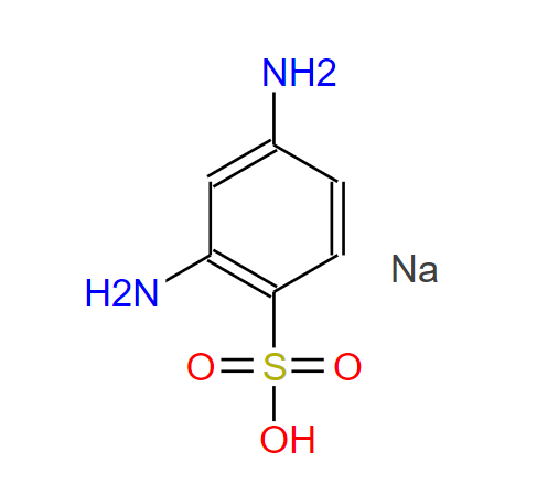 3177-22-8；2,4-二氨基苯磺酸钠
