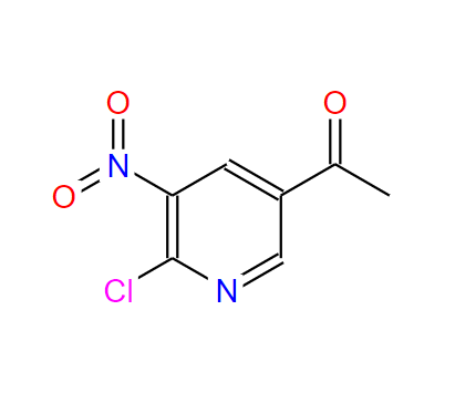 2-氯-3-硝基-5-乙酰基吡啶