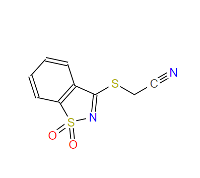 (1,1-二氧代-1H-苯并[d]异噻唑-3-基磺酰基)-乙腈